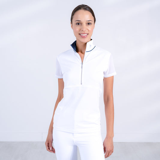 Catherine Haddad Collection Short Sleeve Shirt "Cool Breeze"